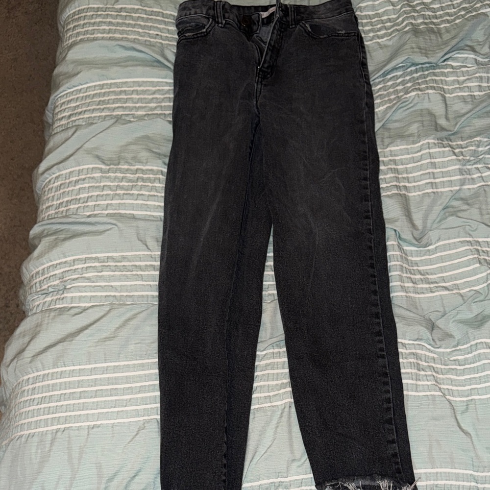 SO Women's Black Straight Leg Jeans 1